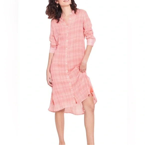 Roller Rabbit Shelter Island Helina Dress in Red - Picture 1 of 10